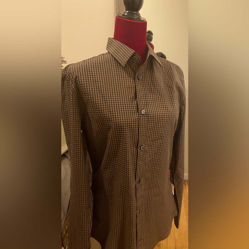 Youth Checkered Button Down